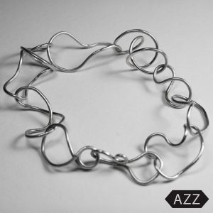 3D Abstract Link Bracelet