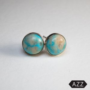 Arkansas Turquoise Studs